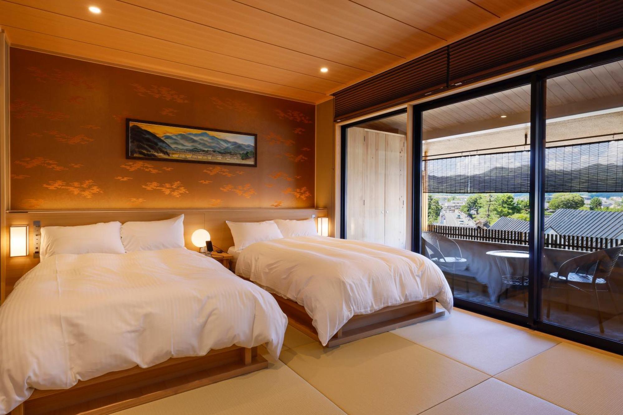 Kyoto Arashiyama Onsen Ryokan Togetsutei Eksteriør bilde