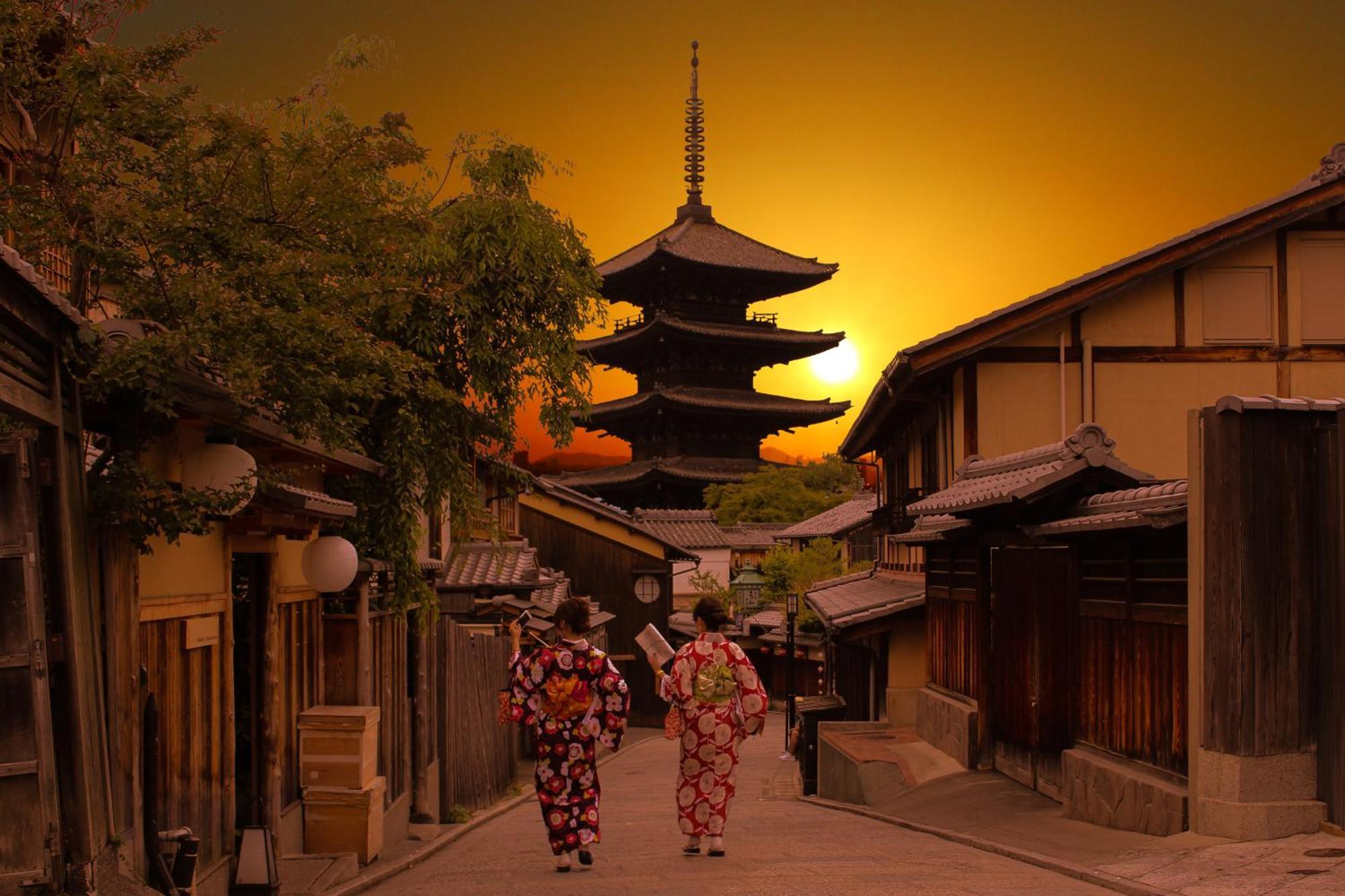 Kyoto Arashiyama Onsen Ryokan Togetsutei Eksteriør bilde