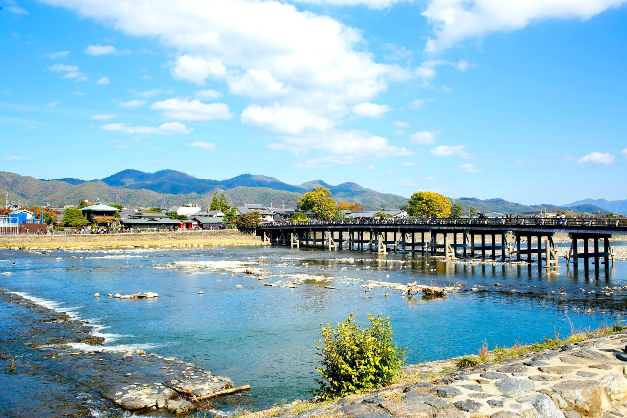Kyoto Arashiyama Onsen Ryokan Togetsutei Eksteriør bilde